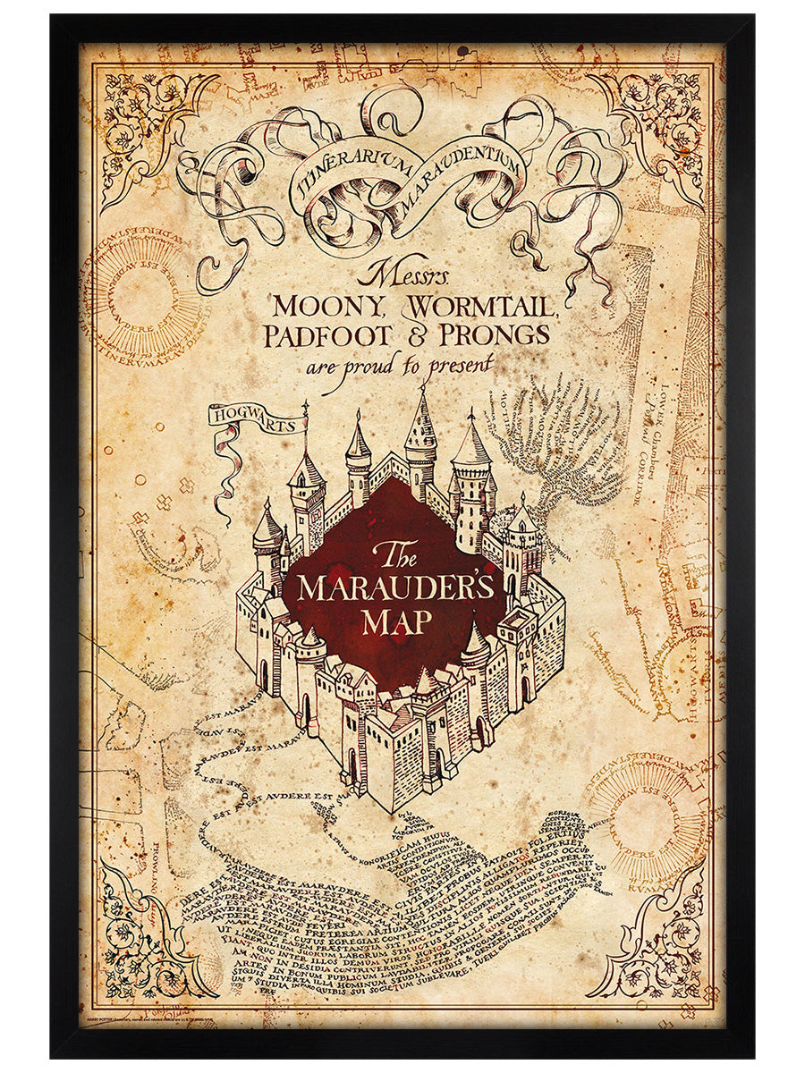 Harry Potter Marauder's Map Maxi Poster