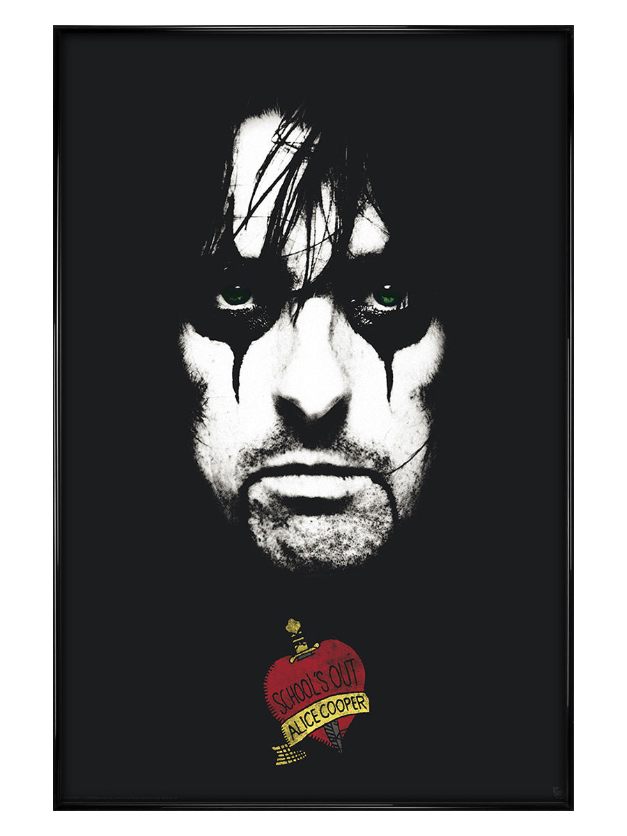 Alice Cooper School's Out Face Maxi Poster