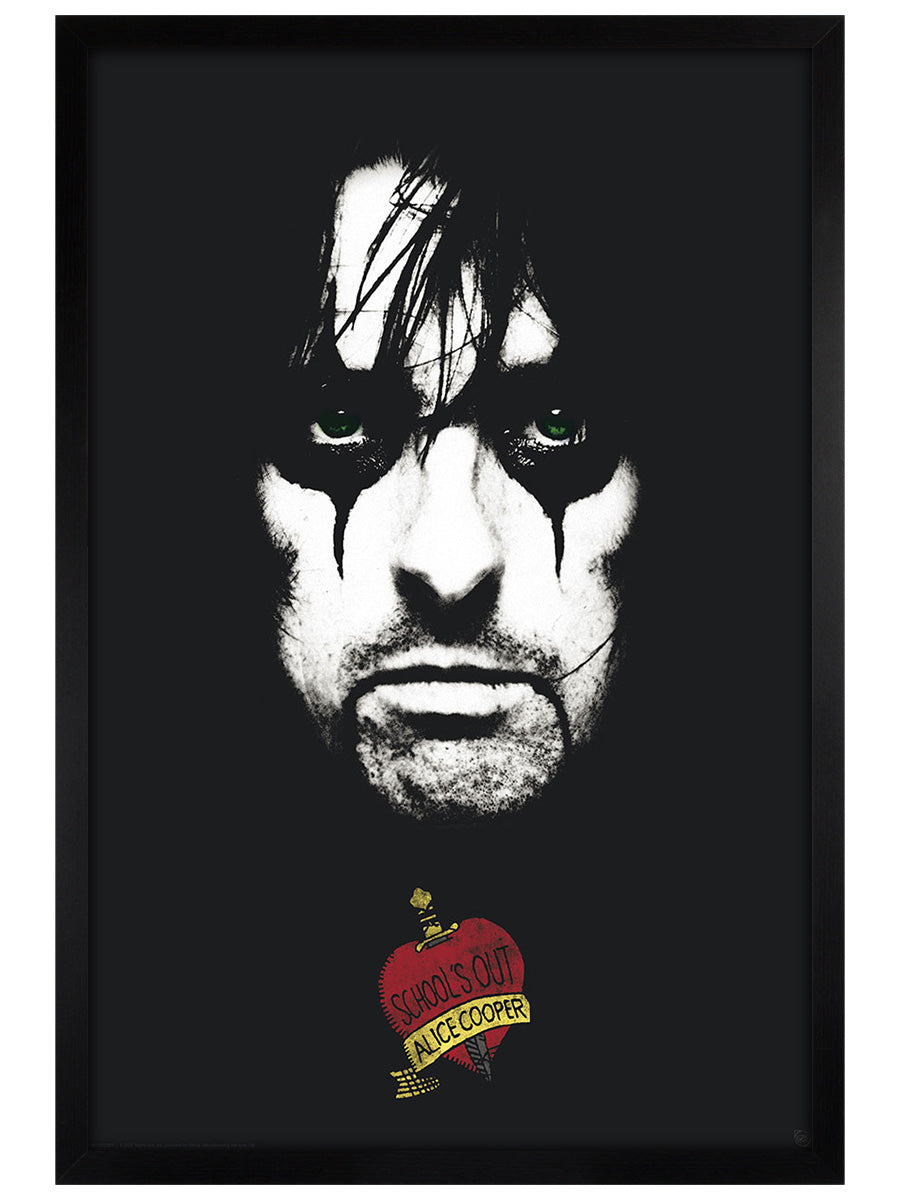 Alice Cooper School's Out Face Maxi Poster