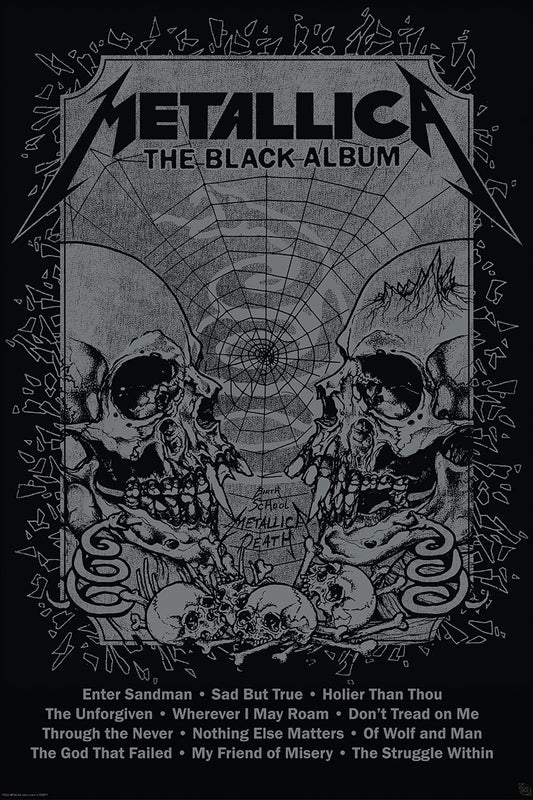 Metallica Black Album Maxi Poster