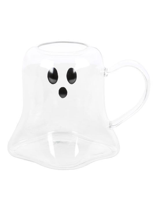 Ghost Shaped Glass Mug