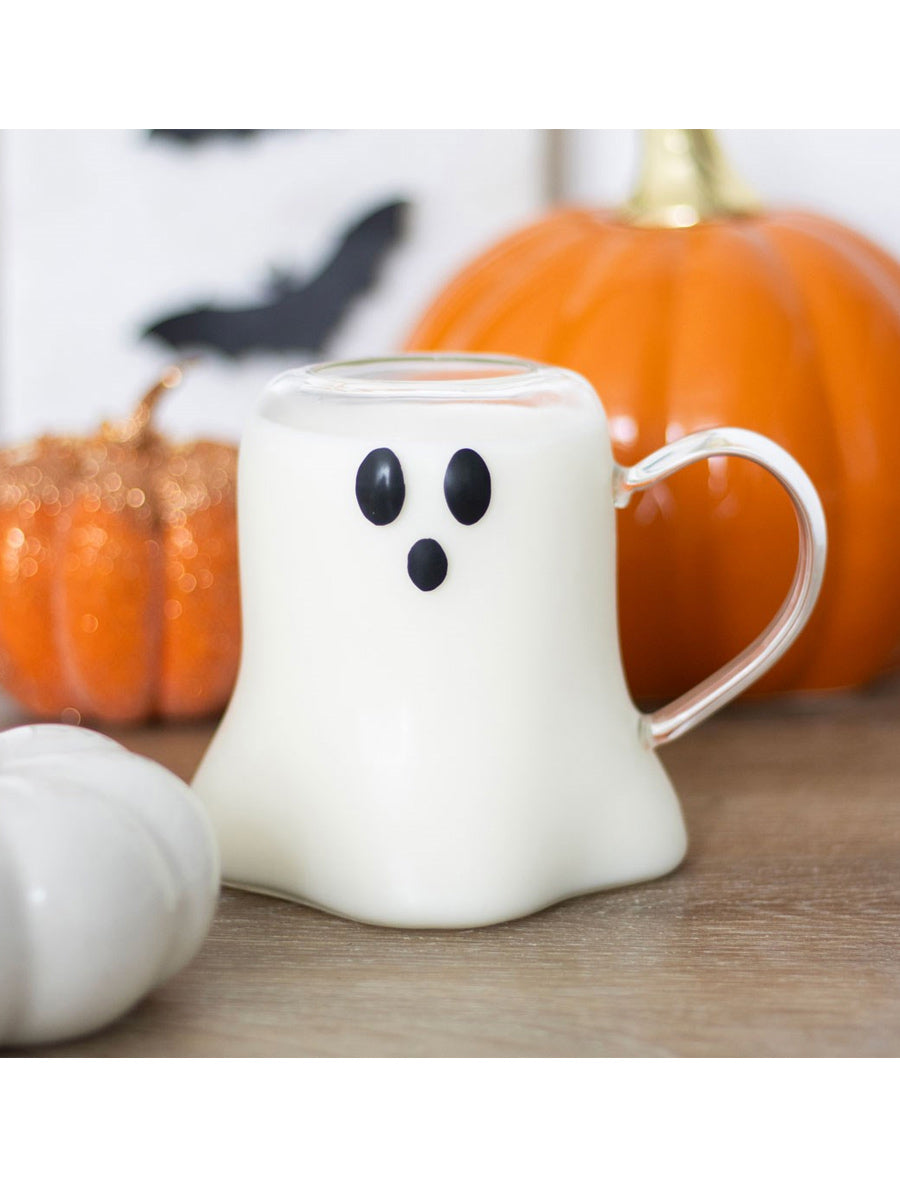 Ghost Shaped Glass Mug
