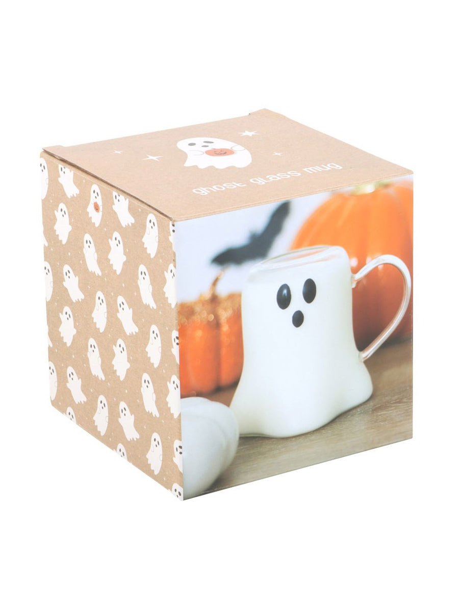 Ghost Shaped Glass Mug
