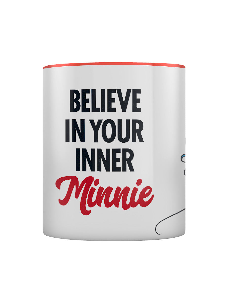 Minnie Mouse Bows Red Coloured Inner Mug