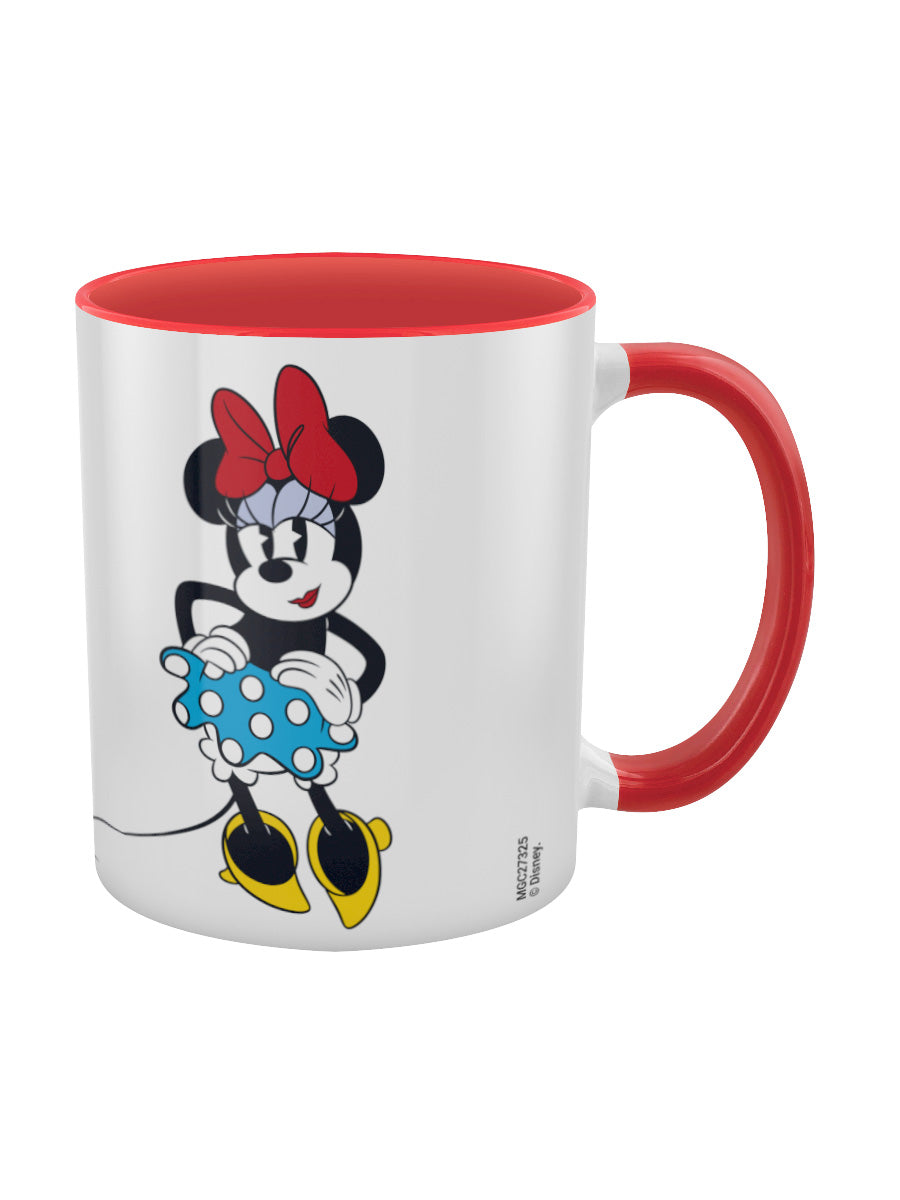 Minnie Mouse Bows Red Coloured Inner Mug