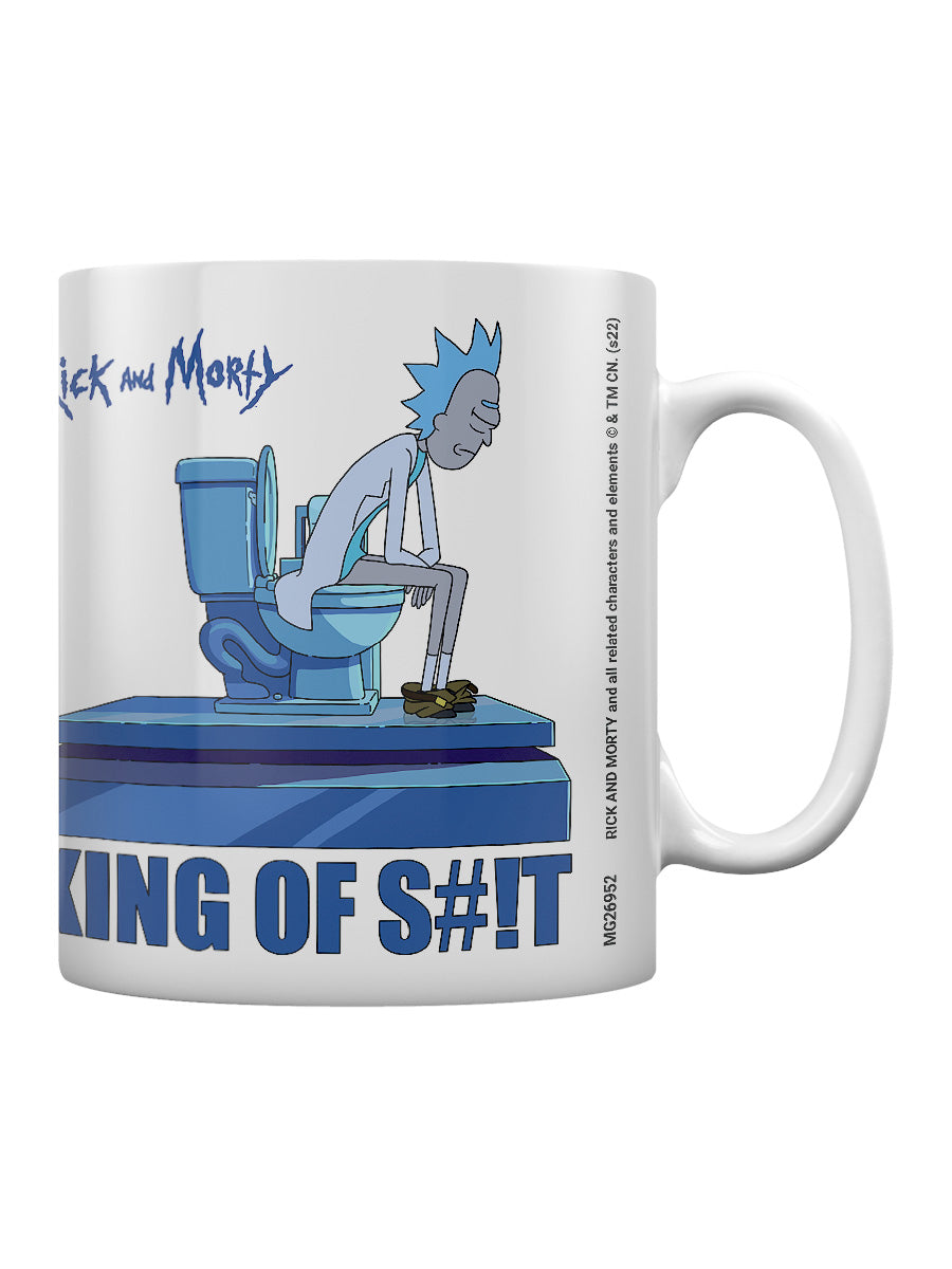 Rick And Morty King Of Shit Mug