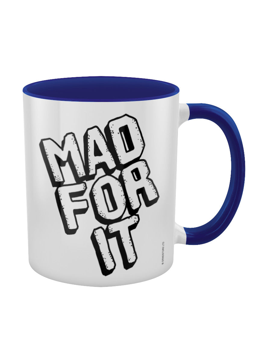 Mad For It Blue Inner 2-Tone Mug