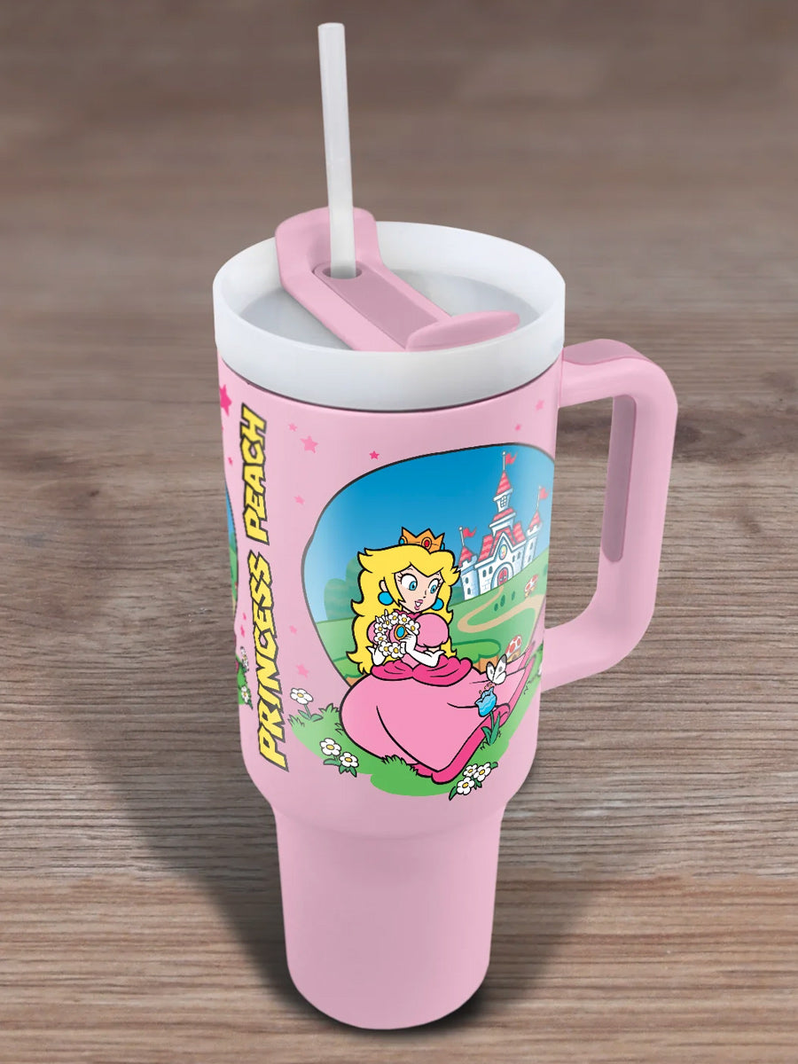Super Mario Peaches 40oz Tumbler