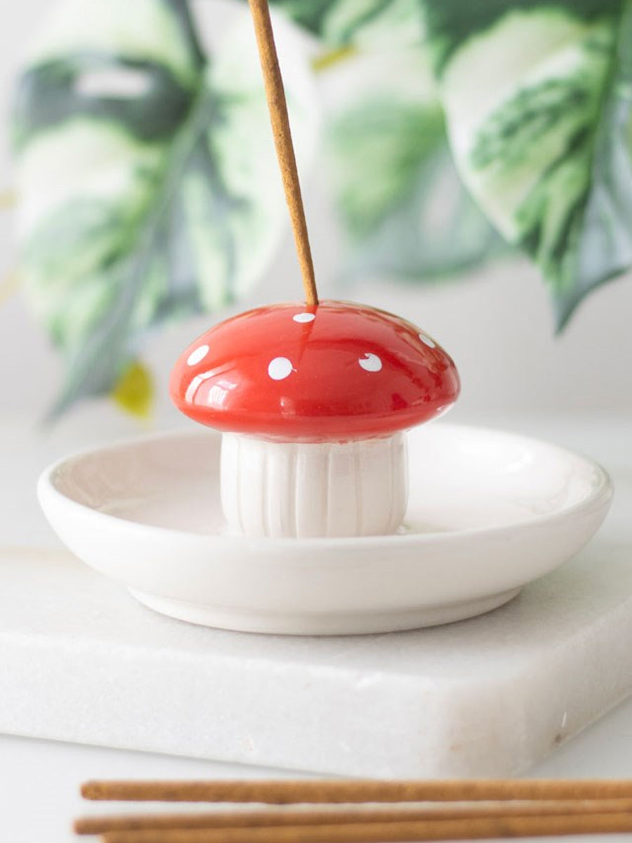 Mushroom Incense Stick Holder