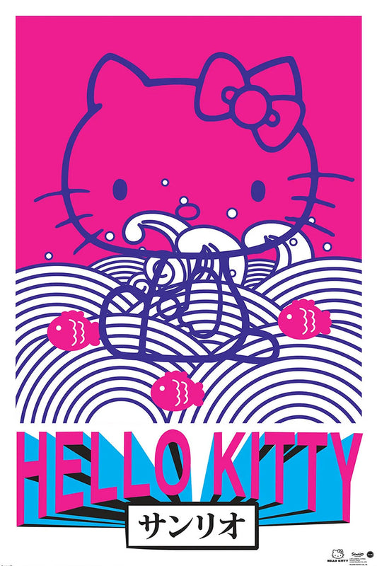 Hello Kitty Tokyo Rebel Maxi Poster