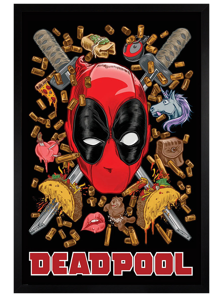 Deadpool Chimichanga Maxi Poster