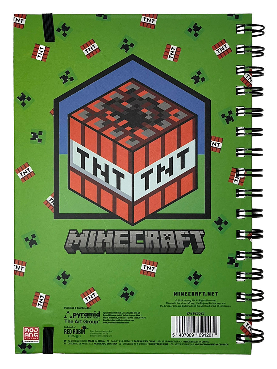 Minecraft A5 Notebook