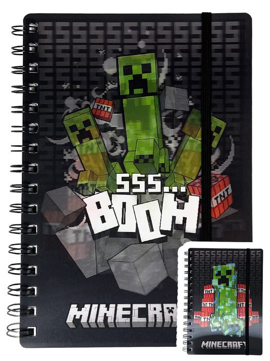 Minecraft A5 3D Lencitular Notebook