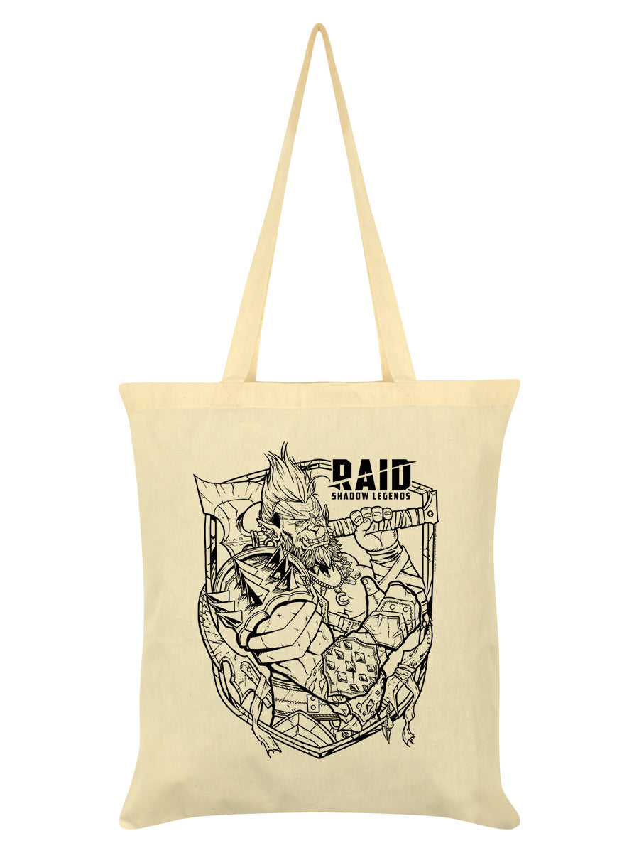 RAID: Shadow Legends Galek Outline Black Tote Bag