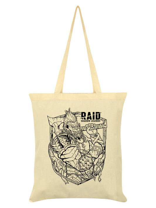 RAID: Shadow Legends Galek Outline Black Tote Bag