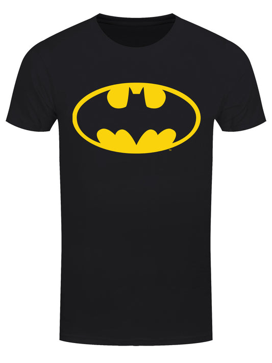 Batman Logo Men's Black T-Shirt