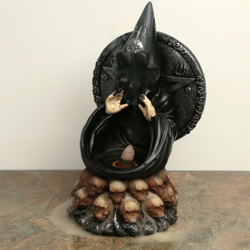 Black Magic Backflow Incense Burner