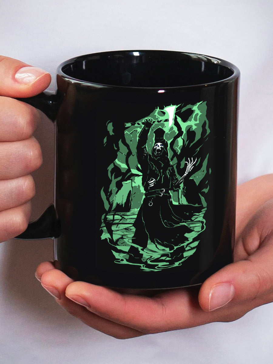 Raid: Shadow Legends Deathknight Silhouette Black Mug