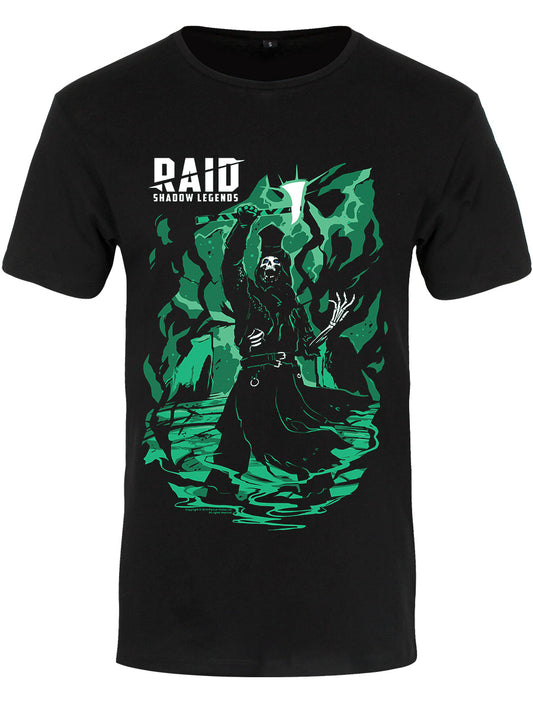 Raid: Shadow Legends Deathknight Silhouette Black T-Shirt