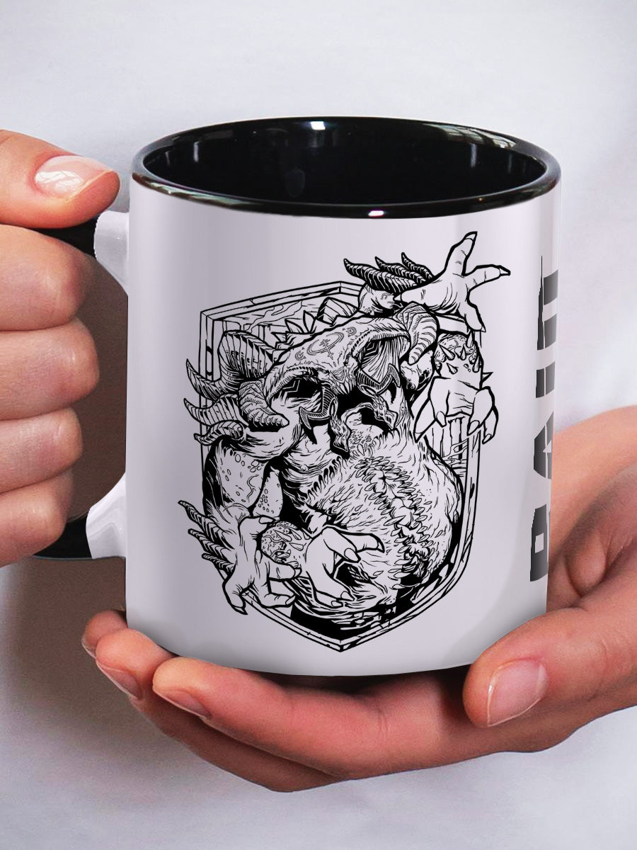 RAID: Shadow Legends Demon Lord Outline Black Inner 2-Tone Mug