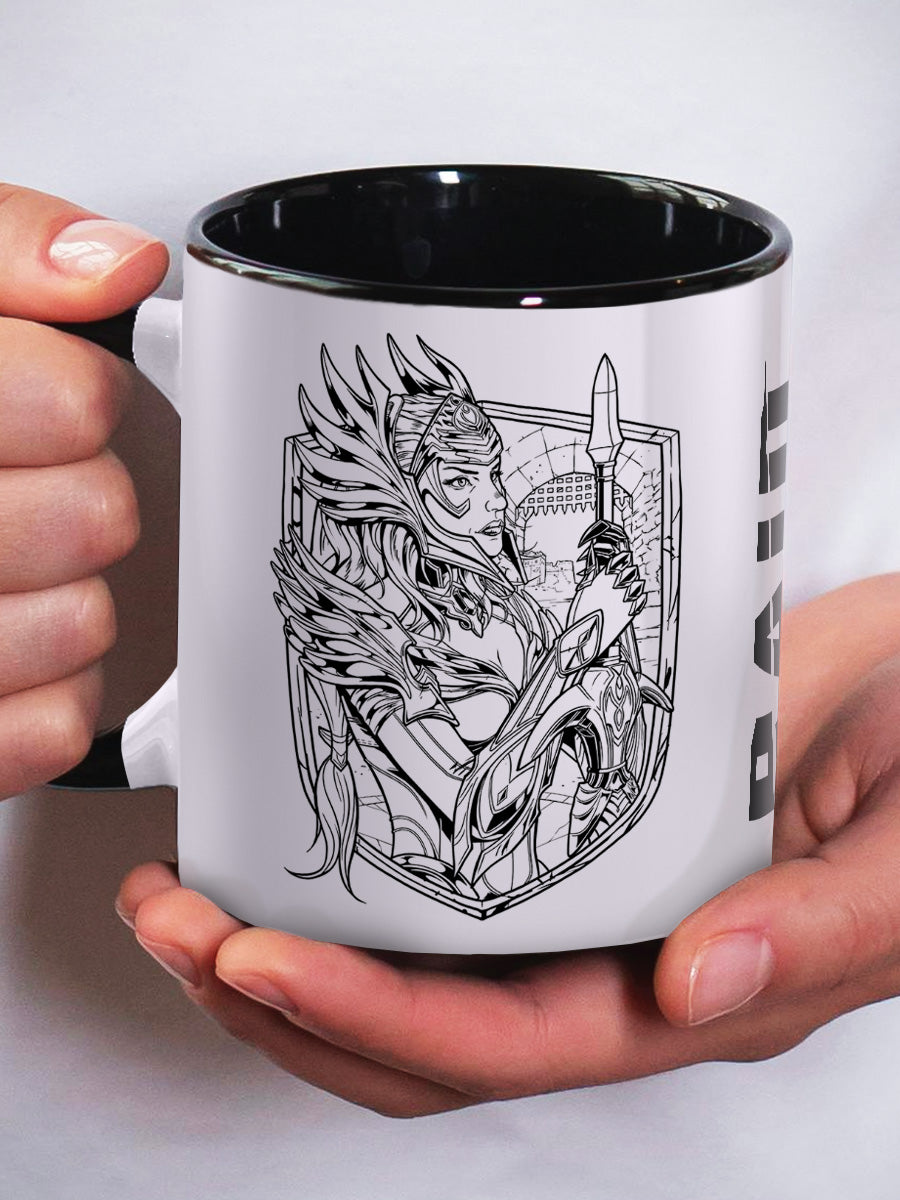 RAID: Shadow Legends Arbiter Outline Black Inner 2-Tone Mug