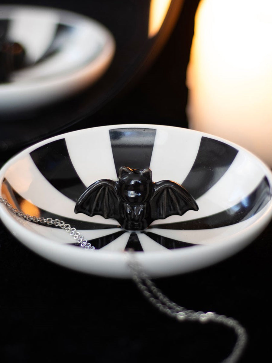 Striped Bat Trinket Dish