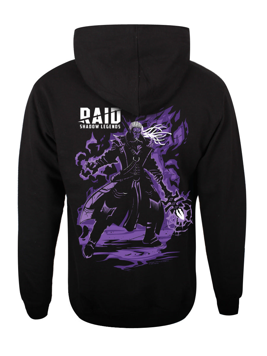 RAID: Shadow Legends Kael Silhouette Black Pullover Hoodie