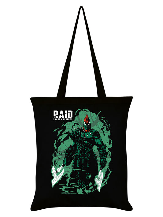 RAID: Shadow Legends Galek Silhouette Black Tote Bag