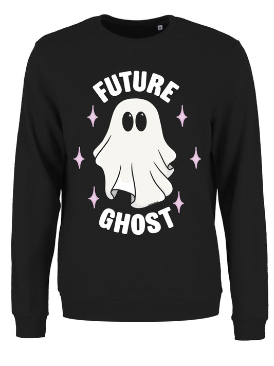 Galaxy Ghouls Future Ghost Ladies Black Sweater