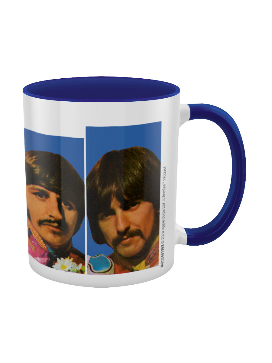 The Beatles (All You Need Is Love) Blue Coloured Inner Mug