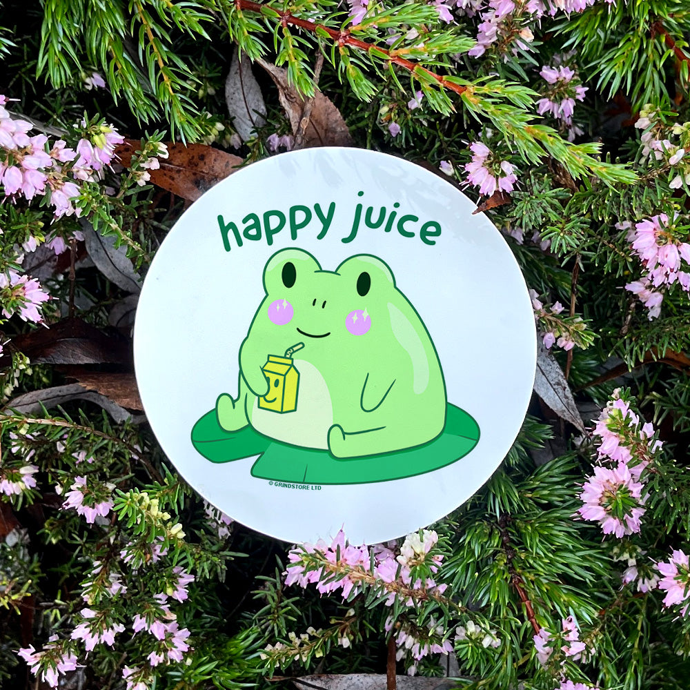 Happy Juice Frog Coaster