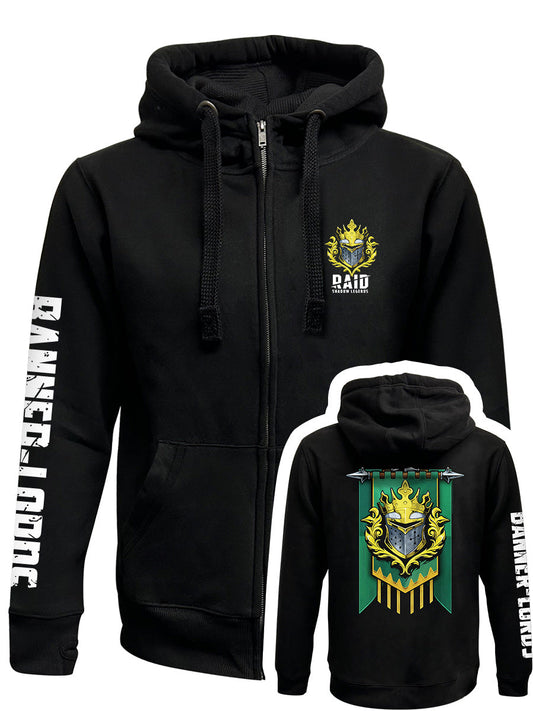 RAID: Shadow Legends Banner Lords Black Zipped Premium Hoodie