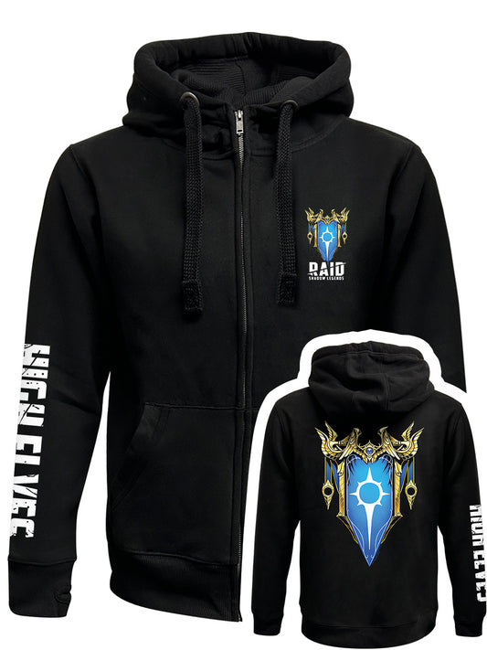 RAID: Shadow Legends High Elves Black Zipped Premium Hoodie