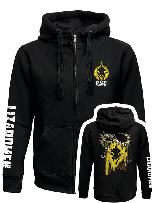 RAID: Shadow Legends Lizardmen Black Zipped Premium Hoodie