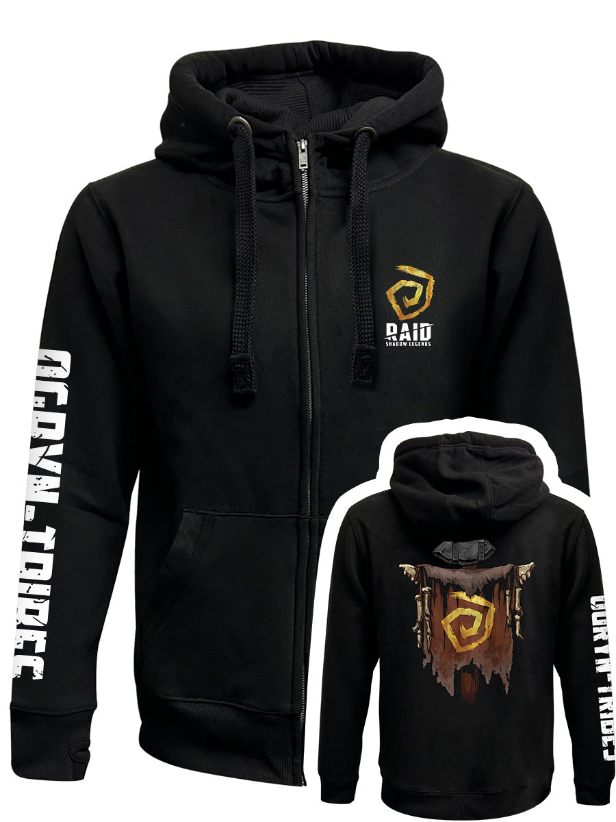 RAID: Shadow Legends Ogryn Tribes Black Zipped Premium Hoodie
