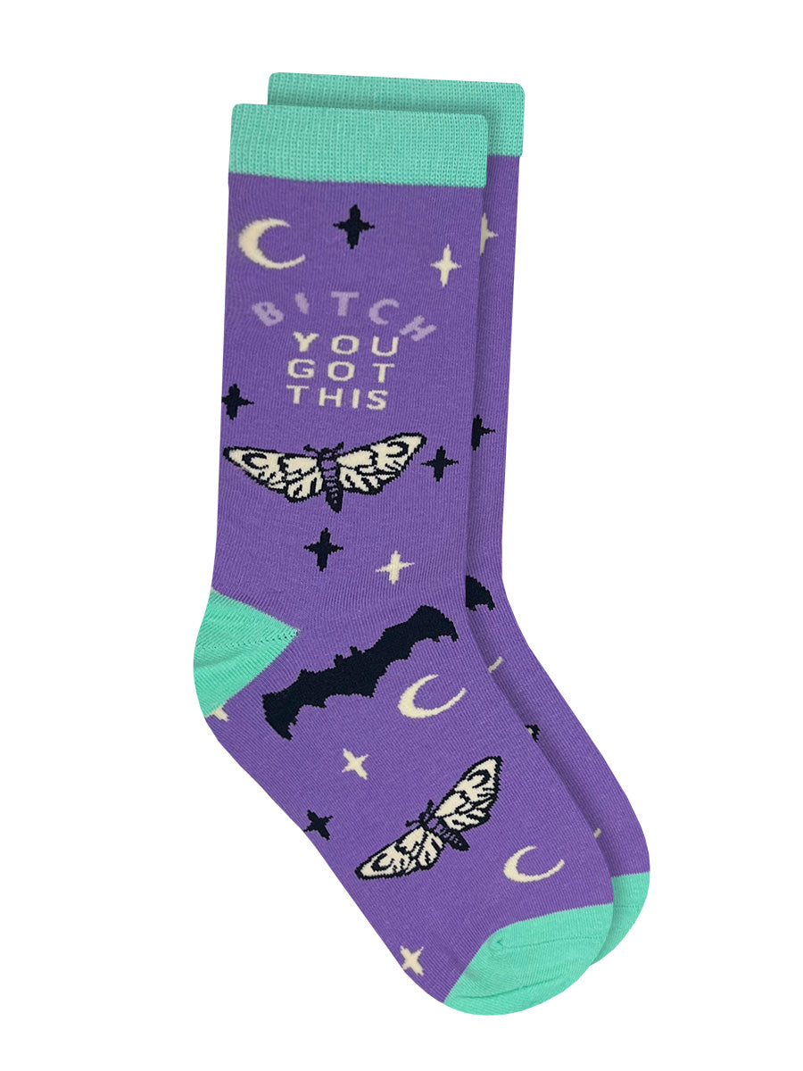 Twisted Soles You Got This Novelty Adult Socks (1 Pair) Size UK 3-7