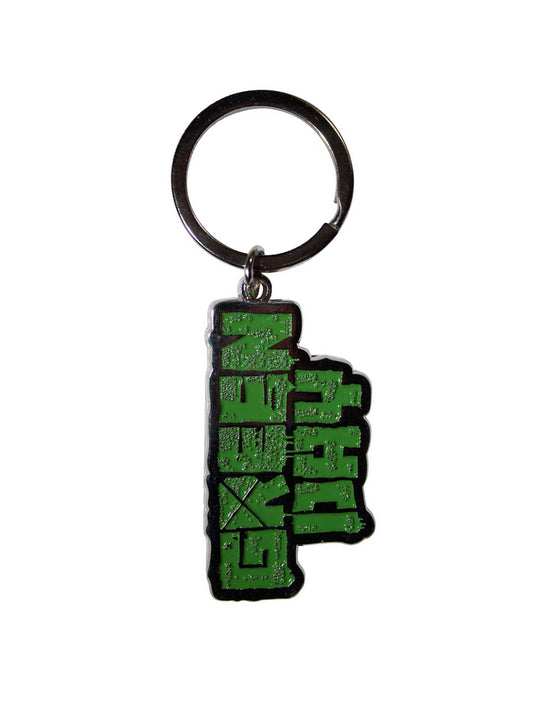 Green Day Band Logo Keychain