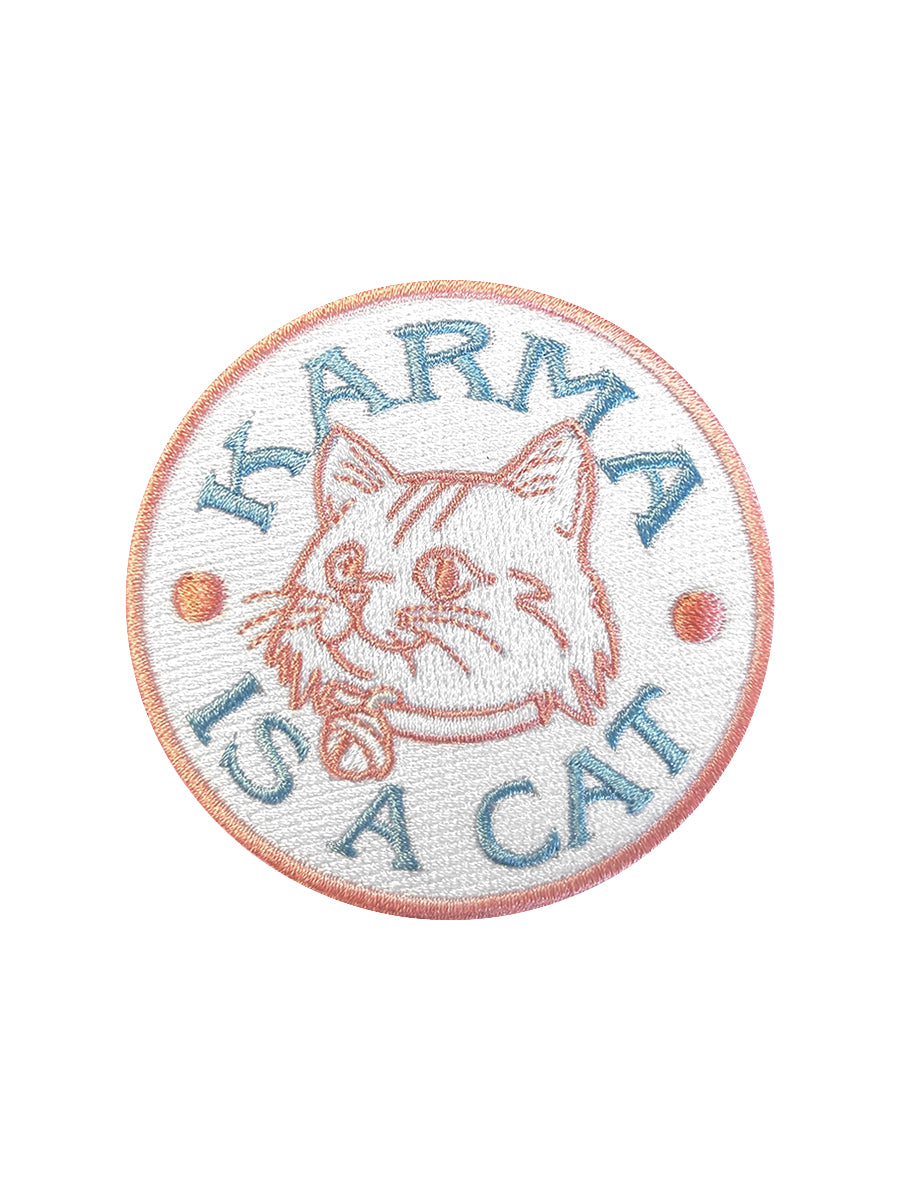 Karma Is A Cat Patch
