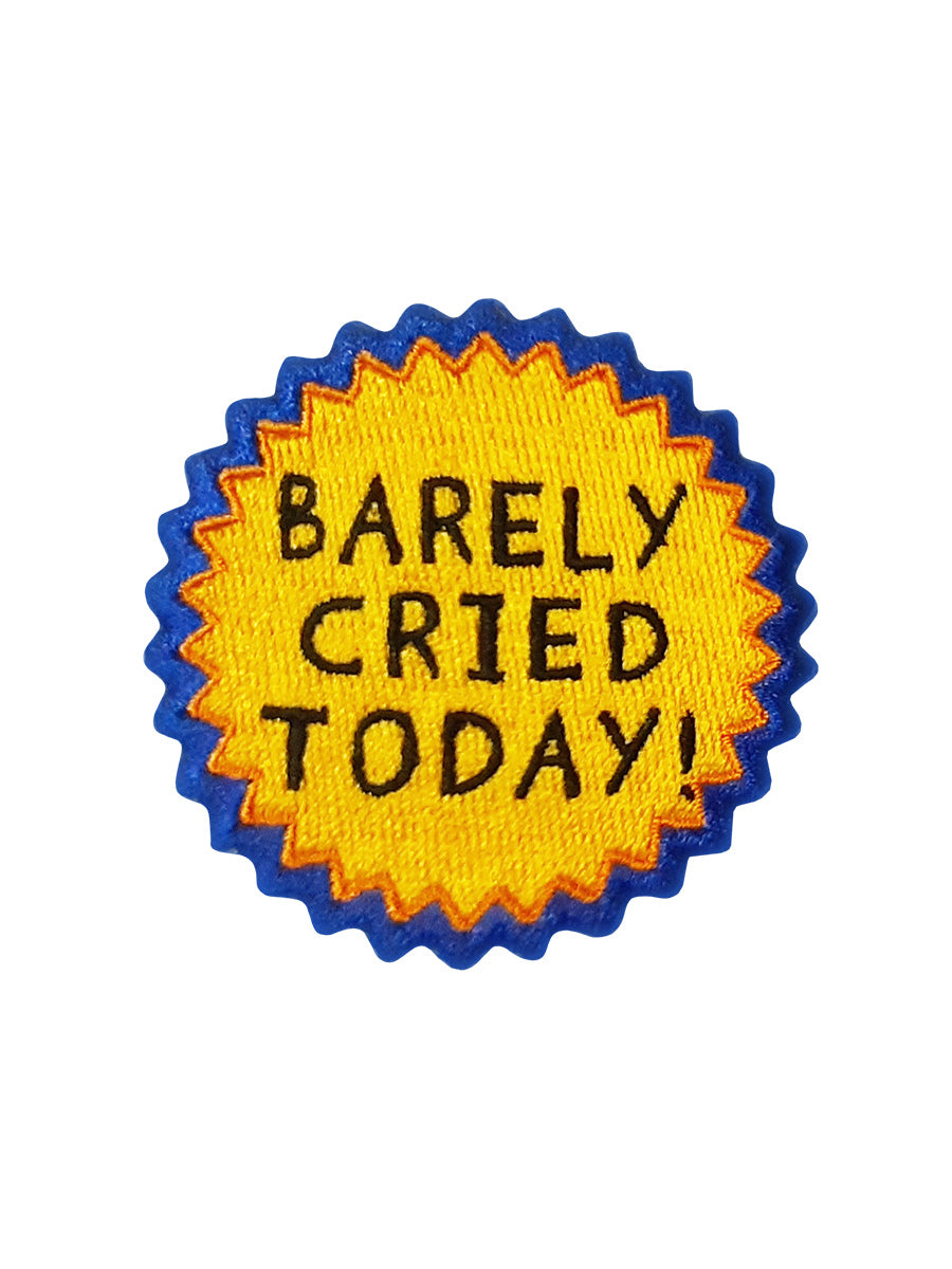 Barely Cried Today Patch