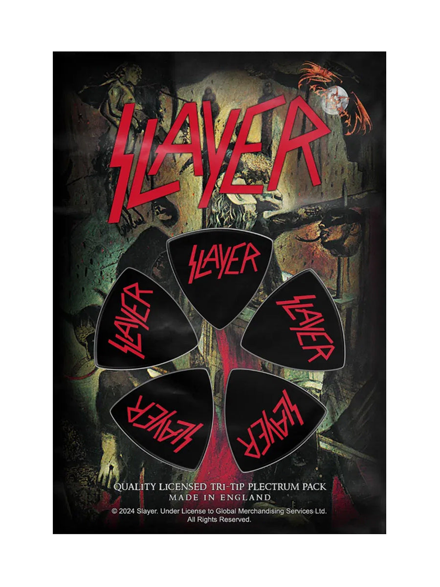 Slayer Logo Plectrums 5-Pack