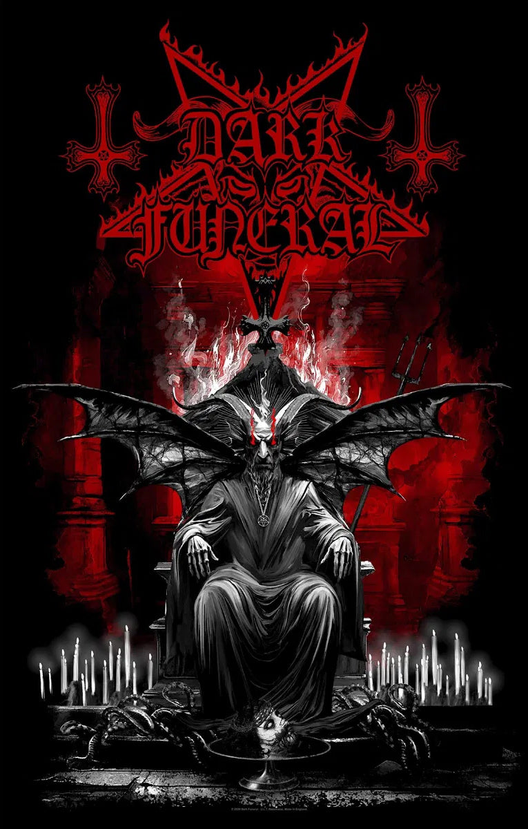 Dark Funeral Baphomet Textile Flag