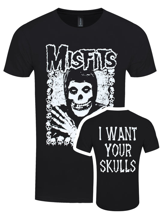 Misfits I Want Your Skulls Men's Black T-Shirt
