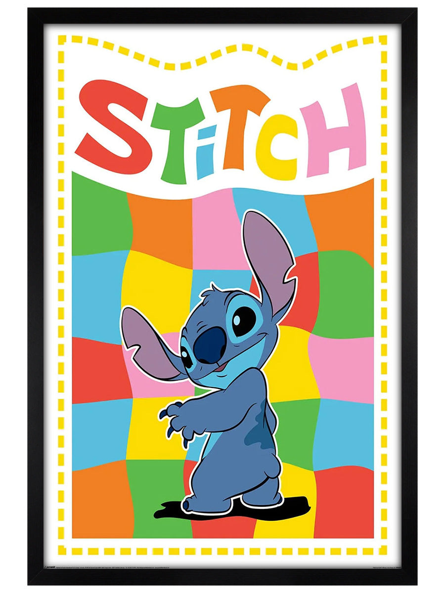 Stitch (Chequered Stitch) Maxi Poster