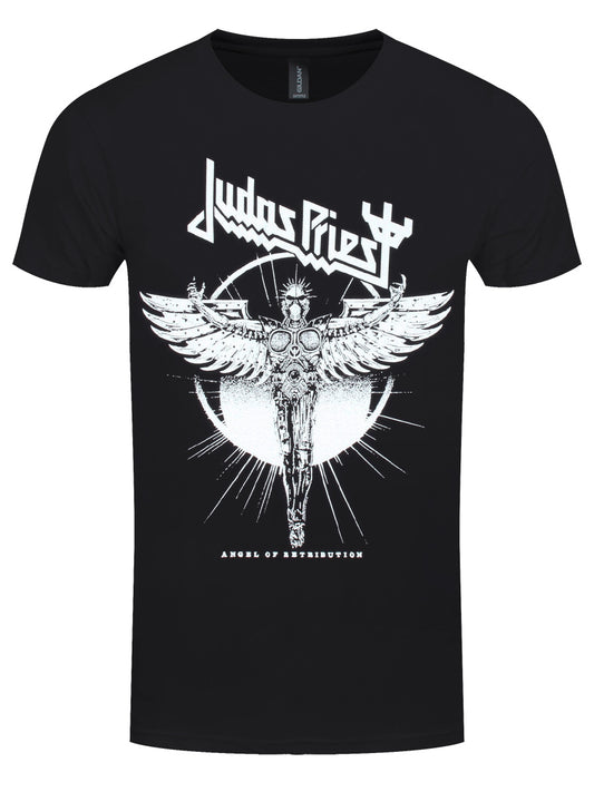 Judas Priest Angel Of Retribution Angel Rising Men's Black T-Shirt