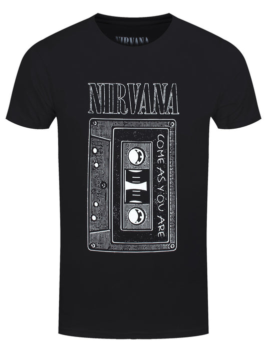 Nirvana As You Are Tape Men's Black T-Shirt