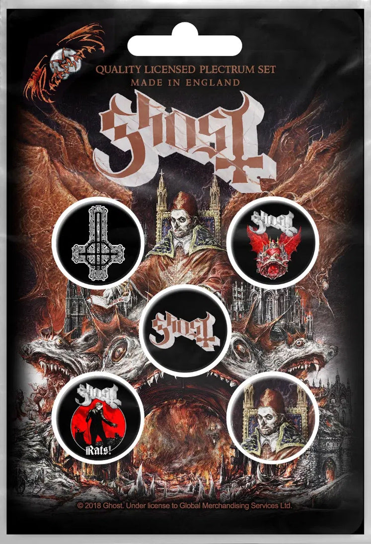 Ghost Prequelle Badge Pack