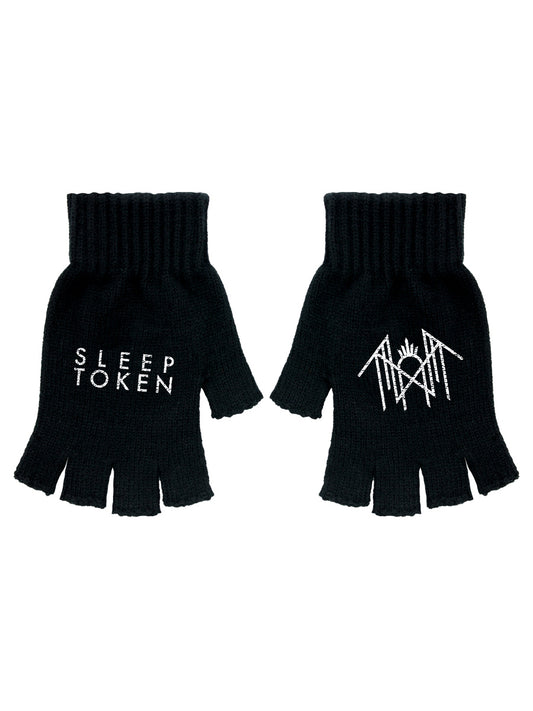 Sleep Token Logo & Sigil Fingerless Gloves