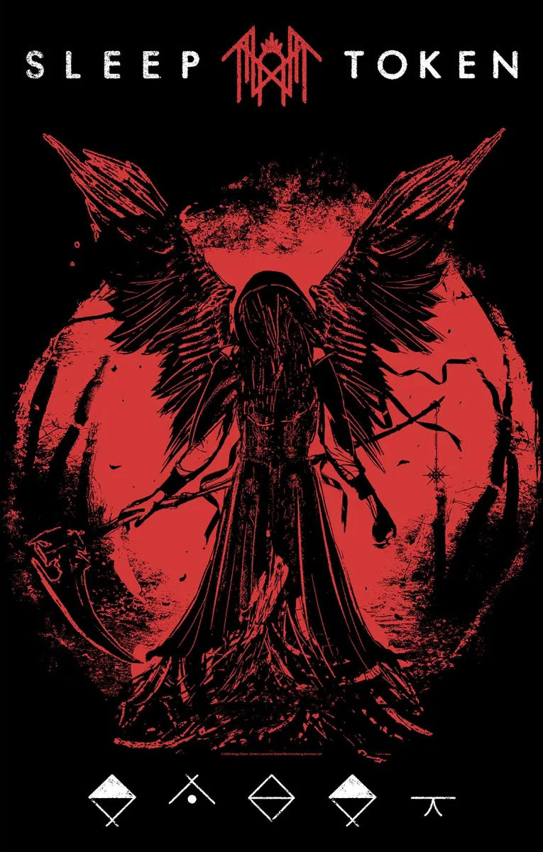 Sleep Token Take Me Back To Eden Textile Flag