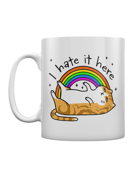 I Hate It Here Cat Mug