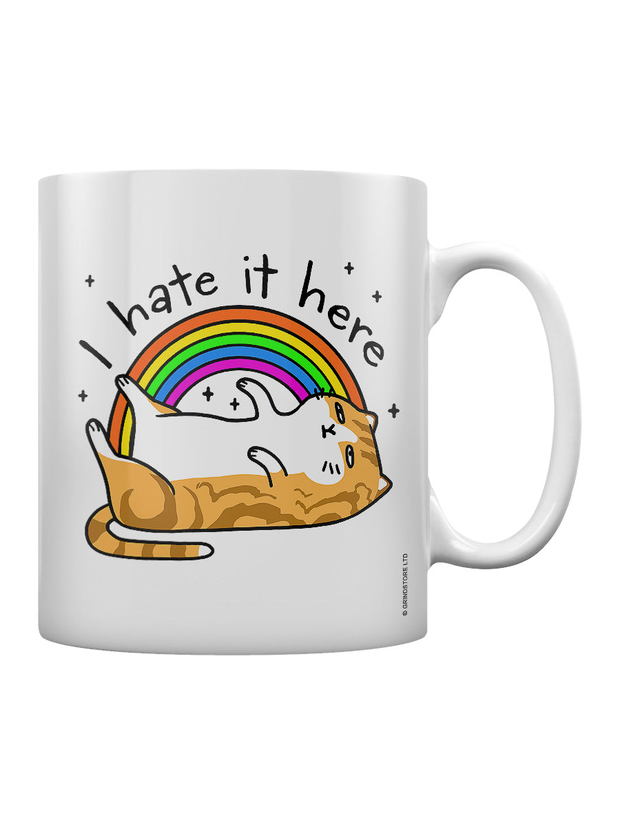 I Hate It Here Cat Mug